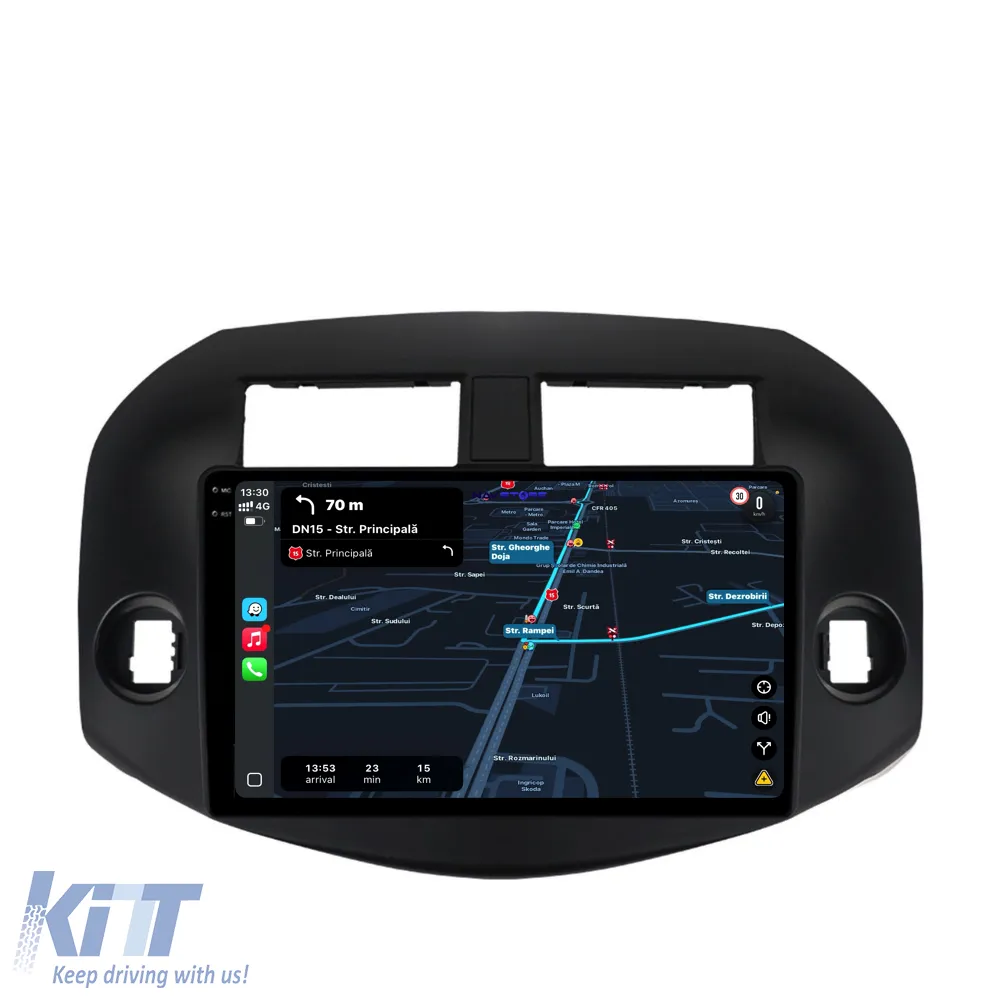Dedicated Navigation suitable for Toyota Rav 4 (2006 - 2013), 10 Inch, 4Gb RAM, 64Gb Storage, Android Auto, Carplay