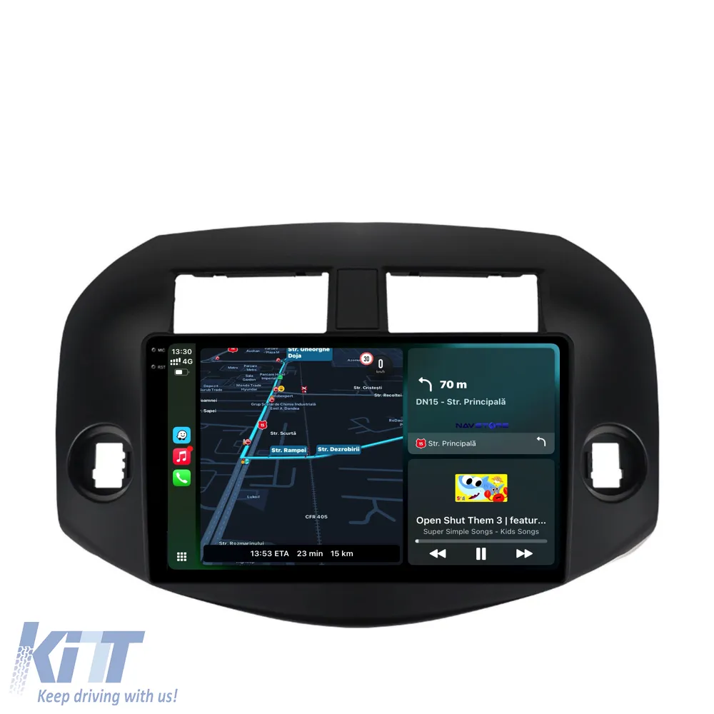 Dedicated Navigation suitable for Toyota Rav 4 (2006 - 2013), 10 Inch, 8Gb RAM, 256Gb Storage, Android Auto, Carplay