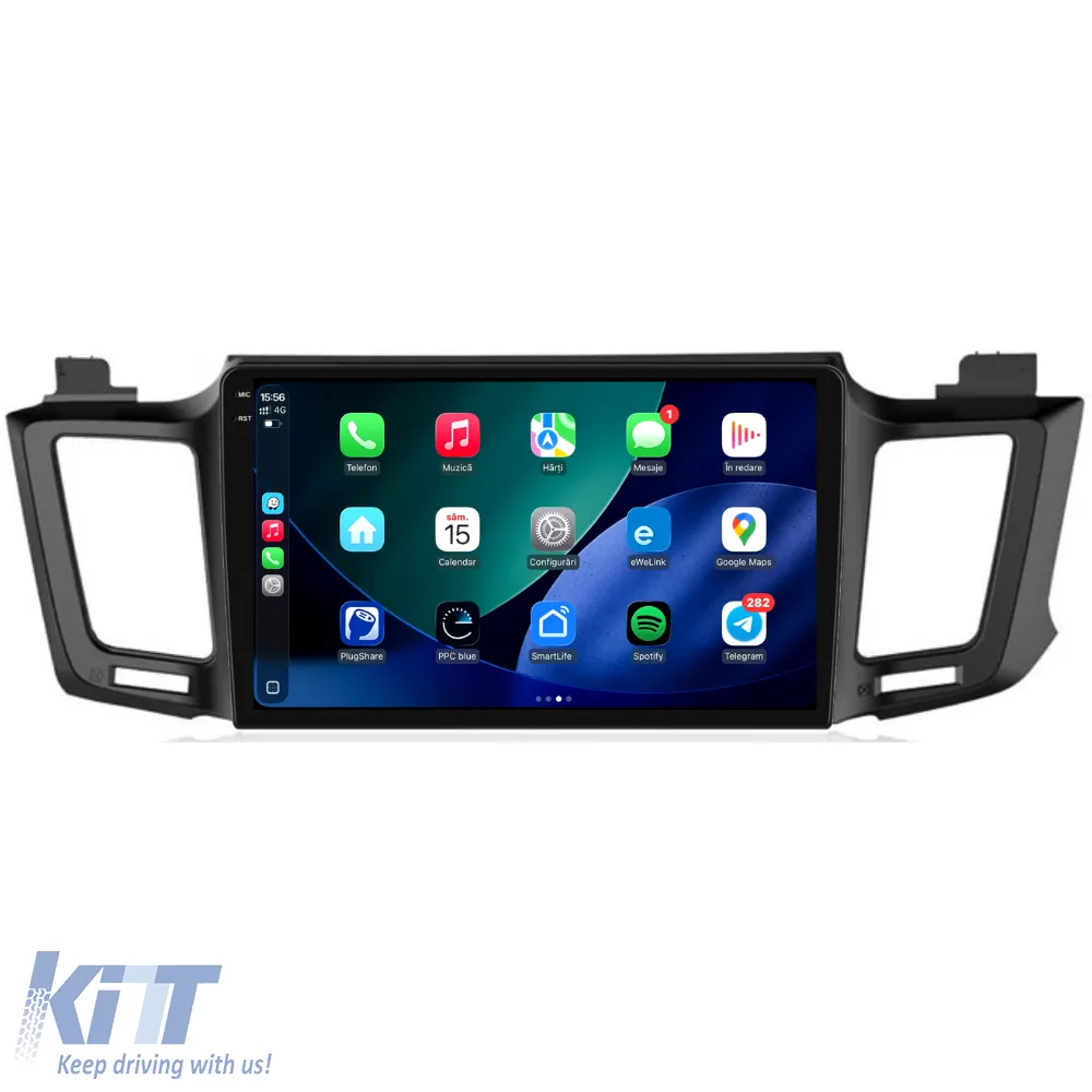 Dedicated Navigation suitable for Toyota Rav 4 (2006 - 2013), 2K, 8Gb RAM, 256Gb Storage, Android Auto, Carplay
