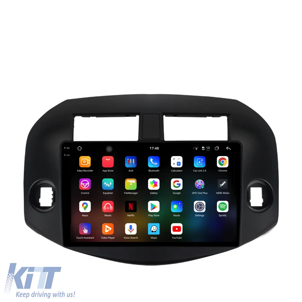 Dedicated Navigation suitable for Toyota Rav 4 (2006 - 2013), 2K, 12Gb RAM, 256Gb Storage, Android Auto, Carplay