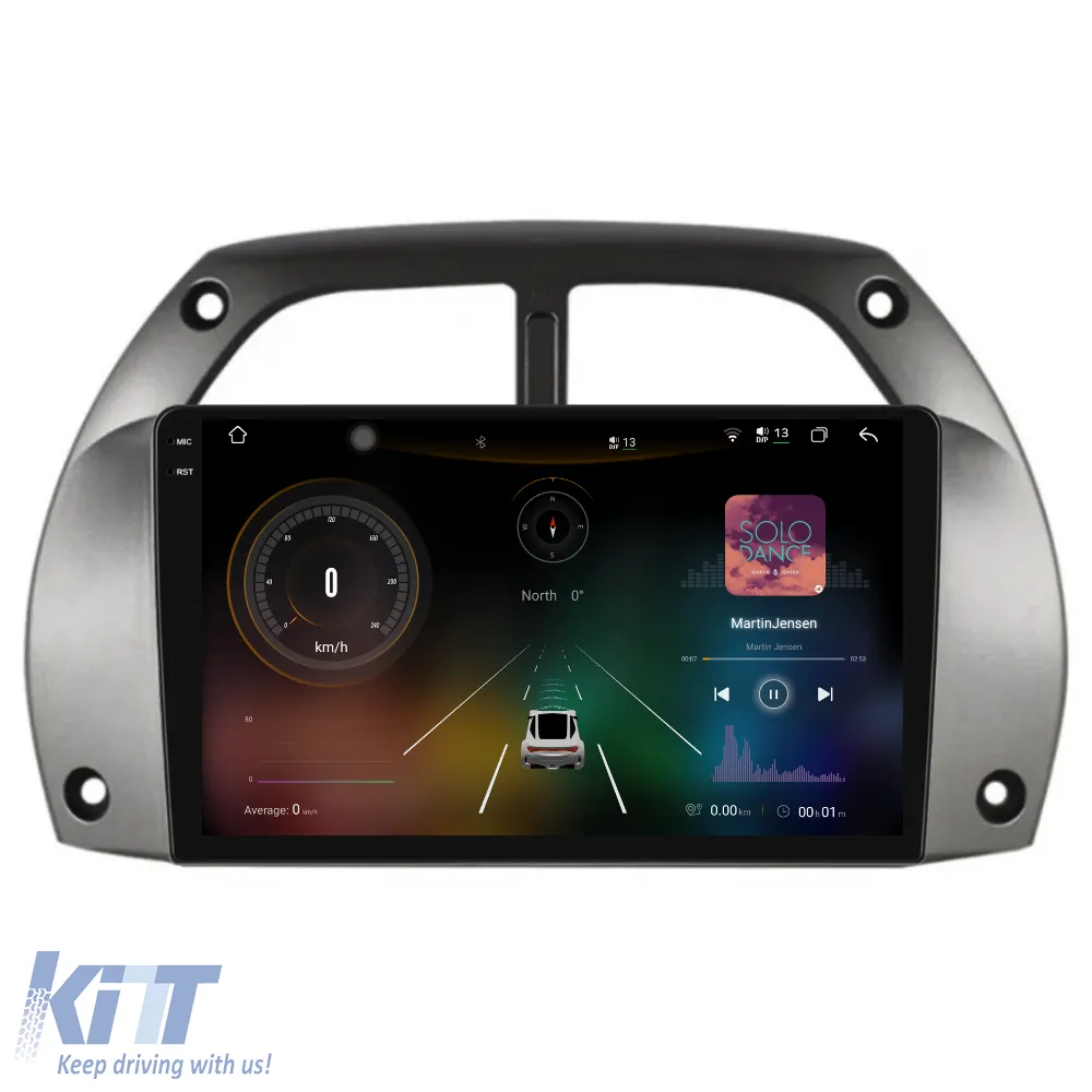Dedicated Navigation suitable for Toyota Rav 4 (2000 - 2005), 2K, 12Gb RAM, 256Gb Storage, Android Auto, Carplay