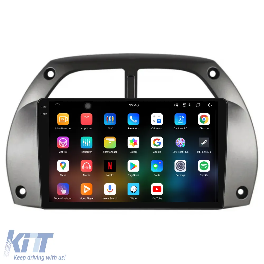 Dedicated Navigation suitable for Toyota Rav 4 (2000 - 2005), 2K, 12Gb RAM, 256Gb Storage, Android Auto, Carplay