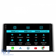 Dedicated Navigation suitable for Toyota Rav4 (2018-2024), 2K, 8Gb RAM, 256Gb Storage, Carplay
