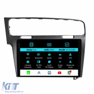 Dedicated Navigation suitable for Volkswagen Golf 7 (2013 - 2020), 2K, 4Gb RAM, 64Gb Storage, Android Auto, Carplay