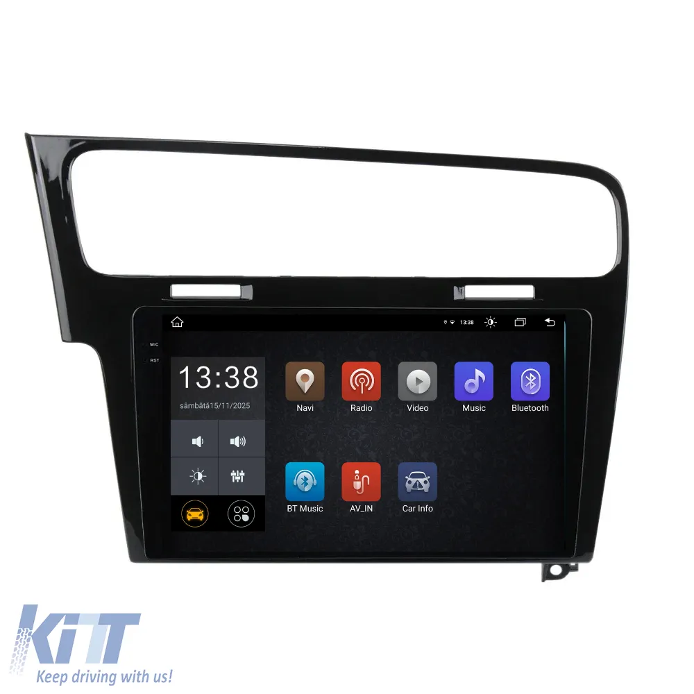 Dedicated Navigation suitable for Volkswagen Golf 7 (2013 - 2020), 2K, 8Gb RAM, 256Gb Storage, Android Auto, Carplay