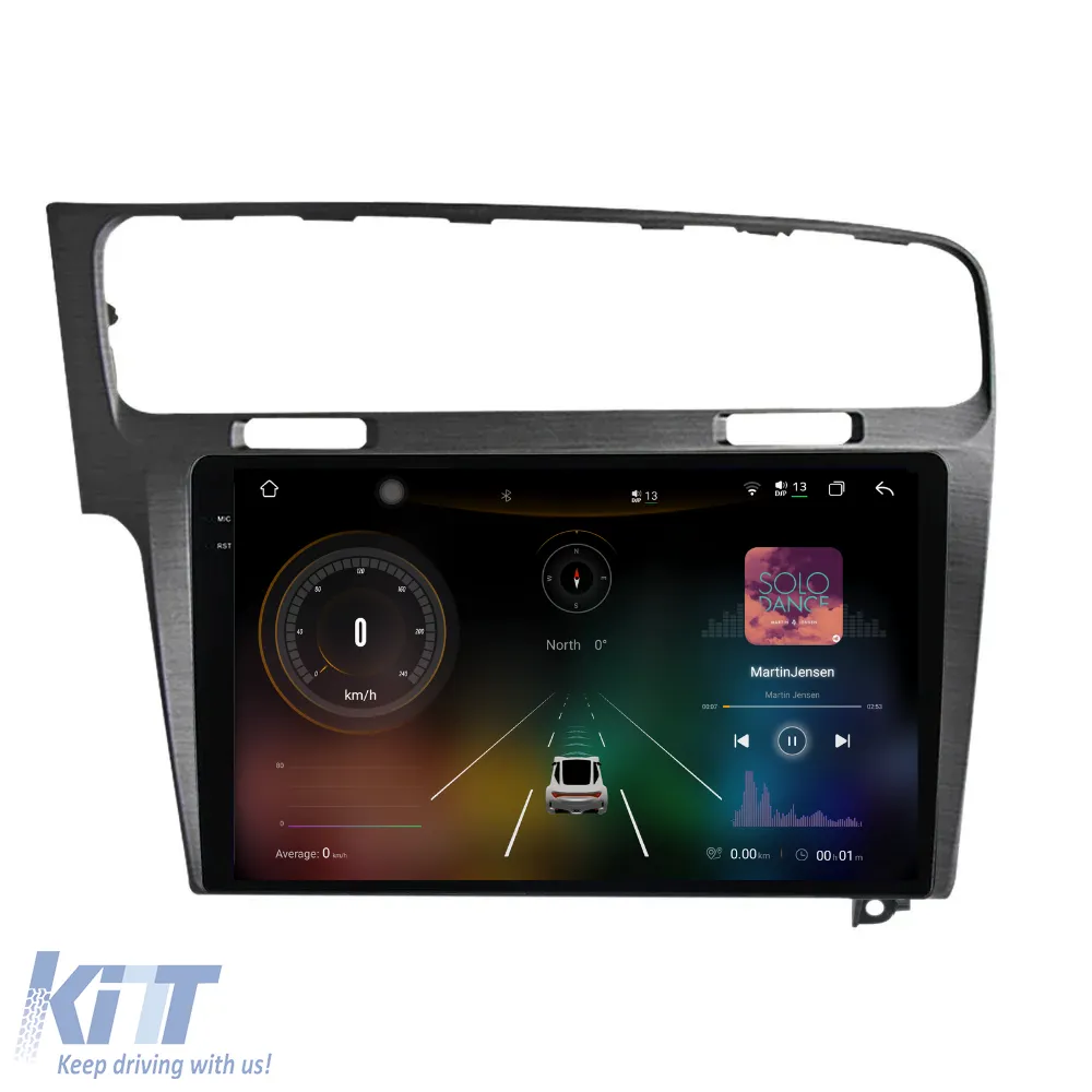 Dedicated Navigation suitable for Volkswagen Golf 7 (2013 - 2020), 2K, 12Gb RAM, 256Gb Storage, Android Auto, Carplay