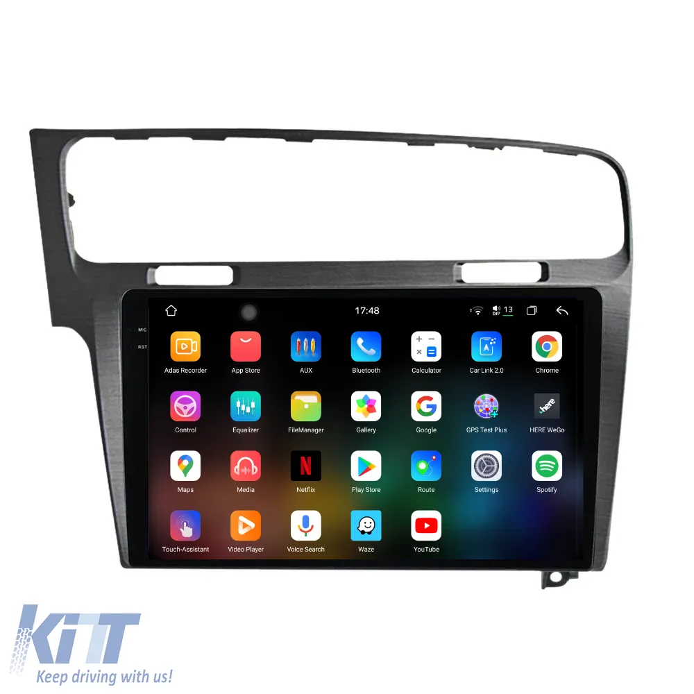 Dedicated Navigation suitable for Volkswagen Golf 7 (2013 - 2020), 2K, 12Gb RAM, 256Gb Storage, Android Auto, Carplay