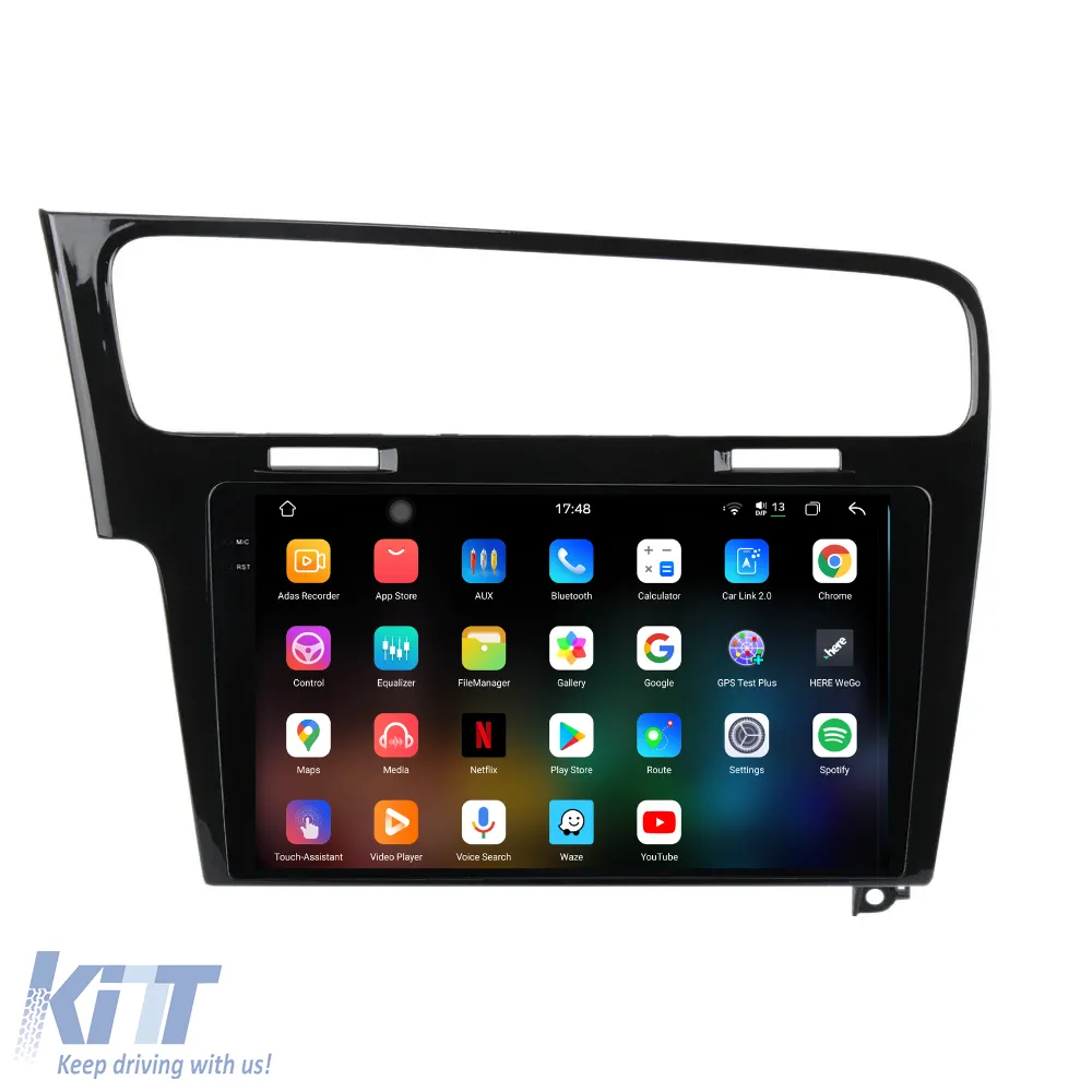 Dedicated Navigation suitable for Volkswagen Golf 7 (2013 - 2020), 2K, 12Gb RAM, 256Gb Storage, Android Auto, Carplay
