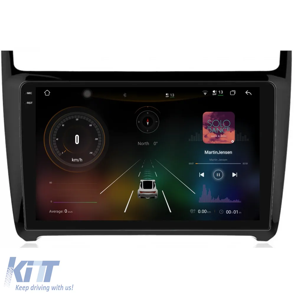 Dedicated Navigation suitable for Volkswagen Polo (2004 - 2011), 2K, 12Gb RAM, 256Gb Storage, Android Auto, Carplay