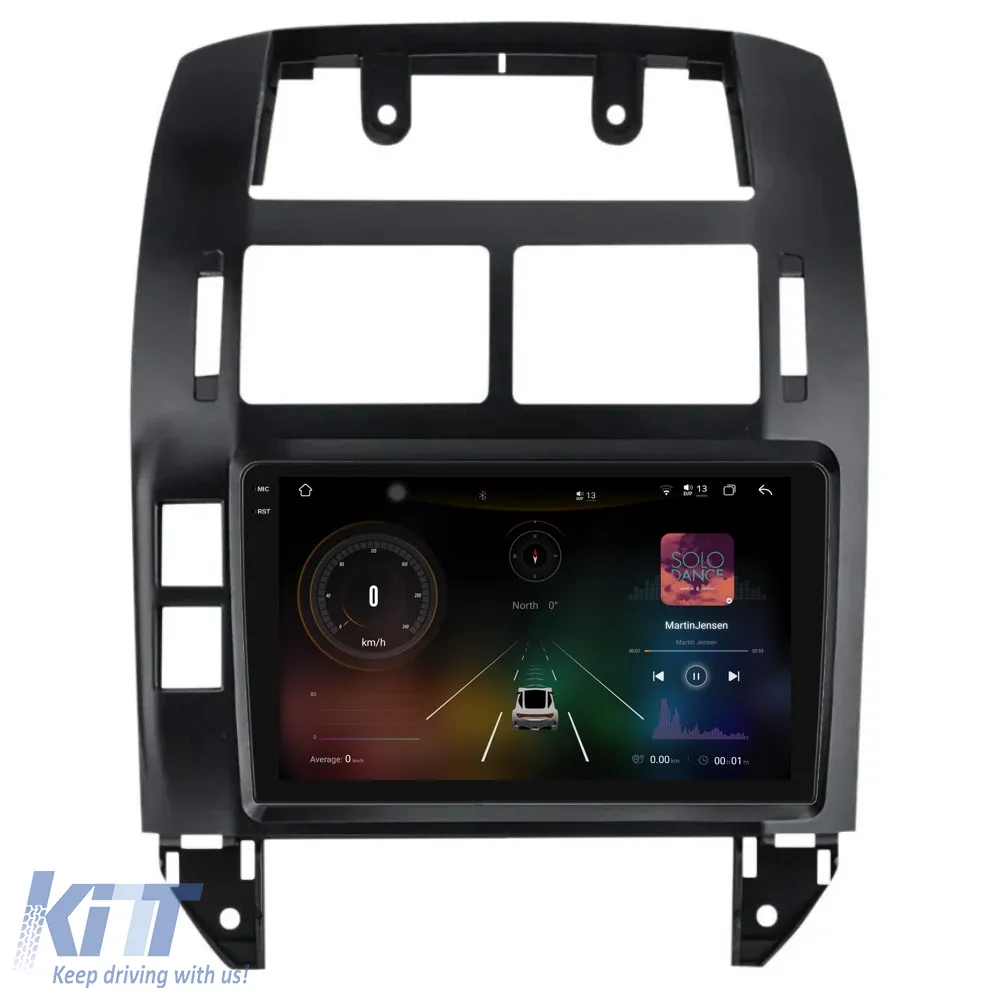 Dedicated Navigation suitable for Volkswagen Polo (2004 - 2011), 2K, 12Gb RAM, 256Gb Storage, Android Auto, Carplay