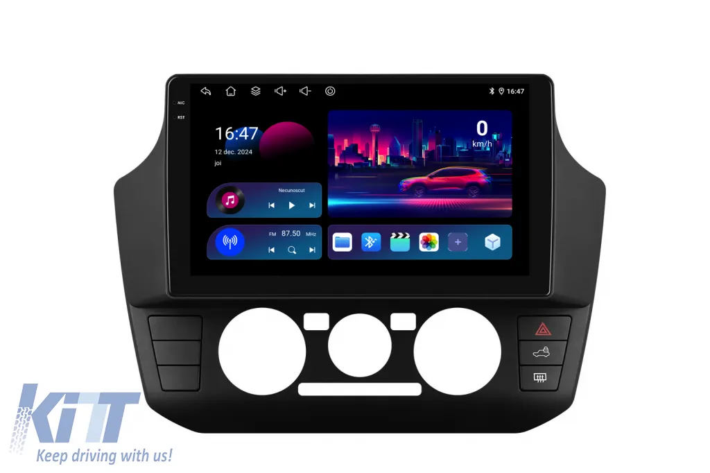 Dedicated Navigation suitable for Volkswagen Up (2017 - 2023), 9 Inch, 8Gb Ram, 256Gb Storage, Android Auto, Carplay