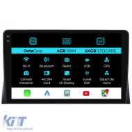 Dedicated Navigation suitable for Volkswagen Transporter (2003 - 2015), 2K, 4Gb RAM, 64Gb Storage, Android Auto, Carplay