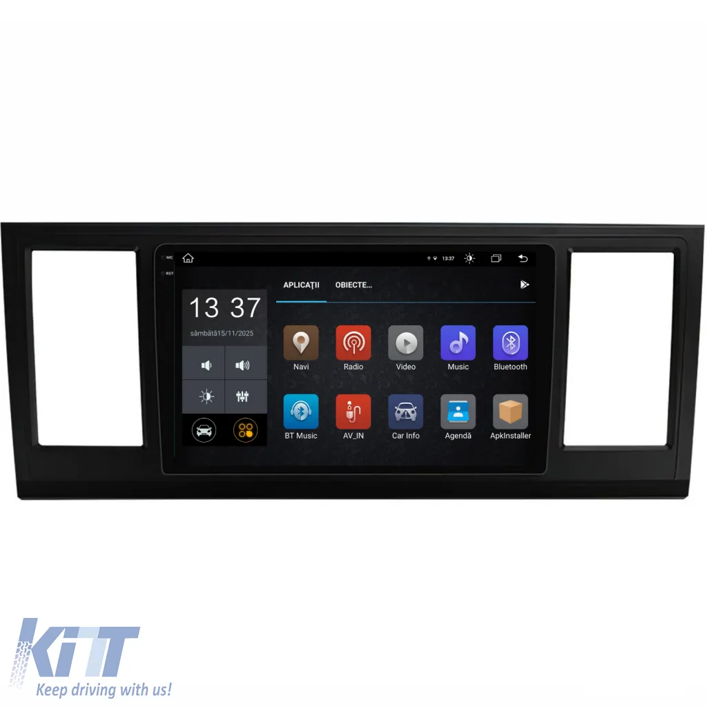 Dedicated Navigation suitable for Volkswagen Transporter (2003 - 2015), 2K, 4Gb RAM, 64Gb Storage, Android Auto, Carplay