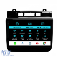 Dedicated Navigation suitable for Volkswagen Touareg (2010 - 2018), 2K, 4Gb RAM, 64Gb Storage, Android Auto, Carplay