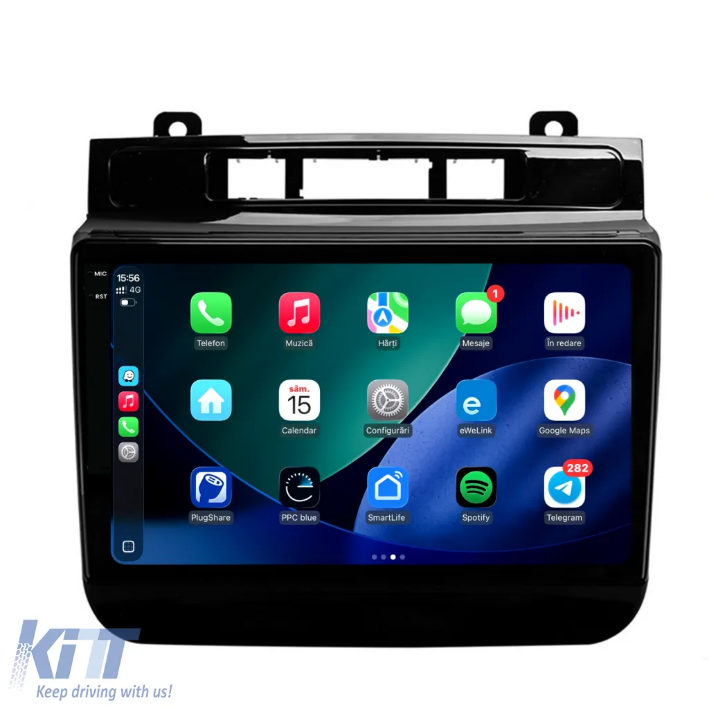 Dedicated Navigation suitable for Volkswagen Touareg (2010 - 2018), 2K, 8Gb RAM, 256Gb Storage, Android Auto, Carplay