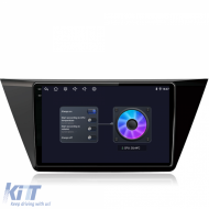 Dedicated Navigation suitable for Volkswagen Touran (2015 - 2020), 2K, 4Gb RAM, 64Gb Storage, Android Auto, Carplay