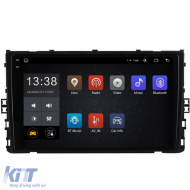 Dedicated Navigation suitable for Volkswagen T-Roc (2017 - 2025), 2K, 4Gb RAM, 64Gb Storage, Android Auto, Carplay