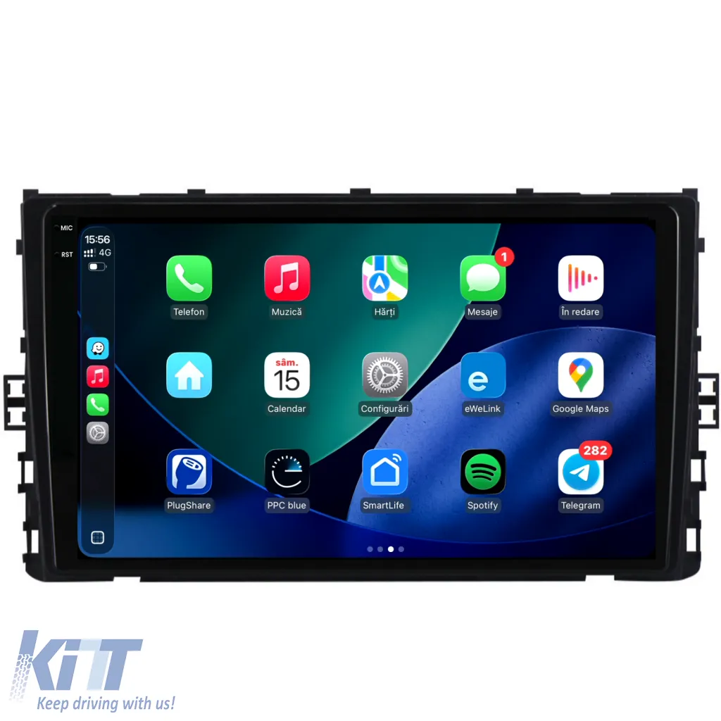 Dedicated Navigation suitable for Volkswagen T-Roc (2017 - 2025), 2K, 8Gb RAM, 256Gb Storage, Android Auto, Carplay
