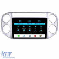 Dedicated Navigation suitable for Volkswagen Tiguan (2007 - 2015), 2K, 8Gb RAM, 256Gb Storage, Android Auto, Carplay