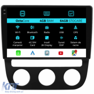 Dedicated Navigation suitable for Volkswagen Jetta (2005 - 2018), 2K, 4Gb RAM, 64Gb Storage, Android Auto, Carplay