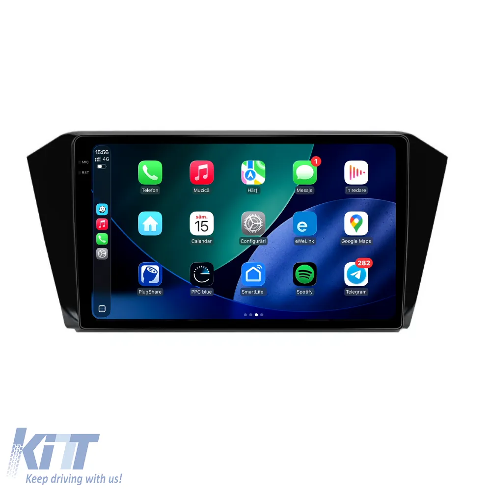 Dedicated Navigation suitable for Volkswagen Passat B8 (2015 - 2022), 2K, 8Gb RAM, 256Gb Storage, Android Auto, Carplay