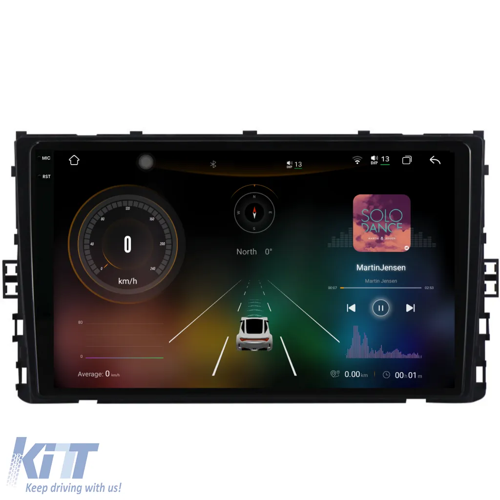 Dedicated Navigation suitable for Volkswagen T-Roc (2017 - 2025), 2K, 12Gb RAM, 256Gb Storage, Android Auto, Carplay
