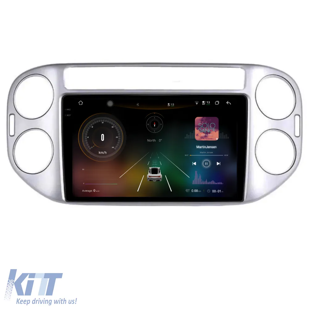 Dedicated Navigation suitable for Volkswagen Tiguan (2007 - 2015), 2K, 12Gb RAM, 256Gb Storage, Android Auto, Carplay