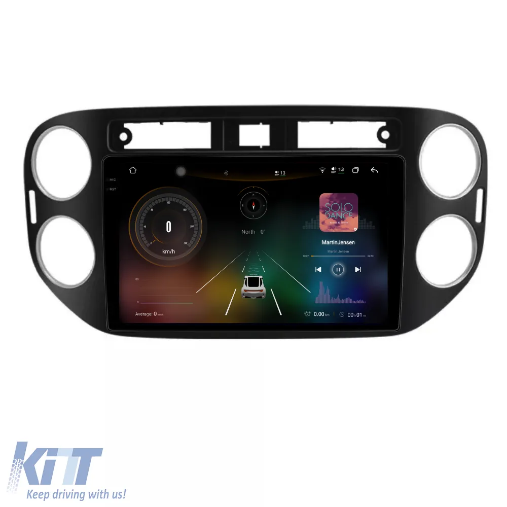 Dedicated Navigation suitable for Volkswagen Tiguan (2007 - 2015), 2K, 12Gb RAM, 256Gb Storage, Android Auto, Carplay
