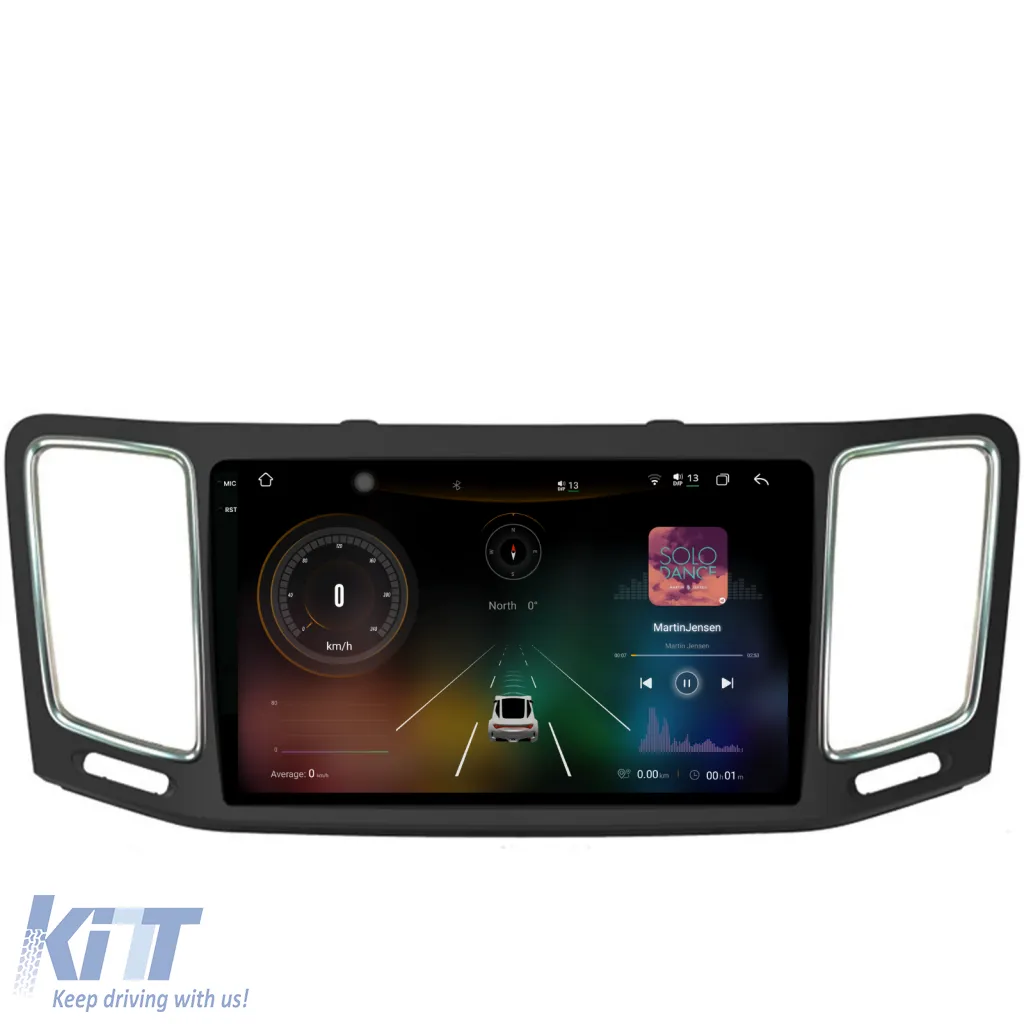 Dedicated Navigation suitable for Volkswagen Sharan (2010 - 2014), 2K, 12Gb RAM, 256Gb Storage, Android Auto, Carplay