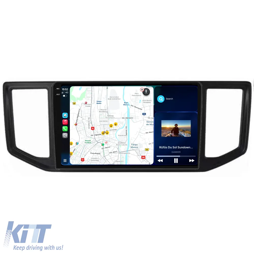 Dedicated Navigation suitable for Volkswagen Crafter (2017 - 2021), 2K, 12Gb RAM, 256Gb Storage, Android Auto, Carplay