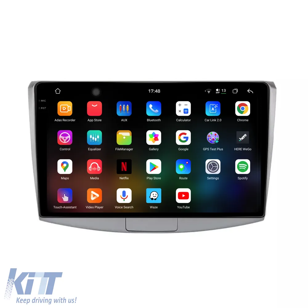 Dedicated Navigation suitable for Volkswagen Passat B6 (2006 - 2011), 2K, 12Gb RAM, 256Gb Storage, Android Auto, Carplay