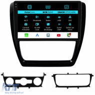 Dedicated Navigation suitable for Volkswagen Jetta (2005 - 2018), 2K, 8GB RAM, 256GB Storage, Android Auto, Carplay