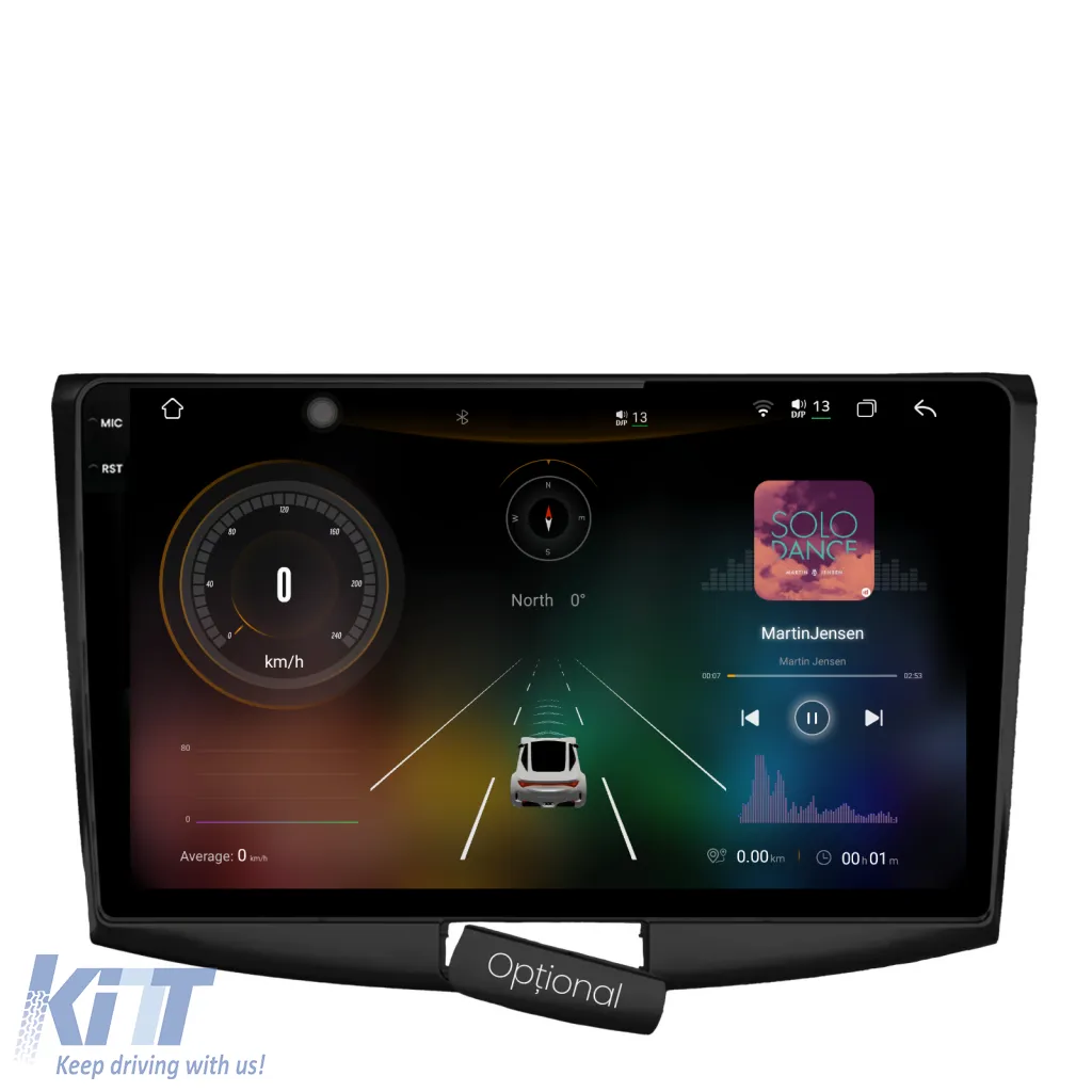 Dedicated Navigation suitable for Volkswagen Passat B6 (2006 - 2011), 2K, 12Gb RAM, 256Gb Storage, Android Auto, Carplay