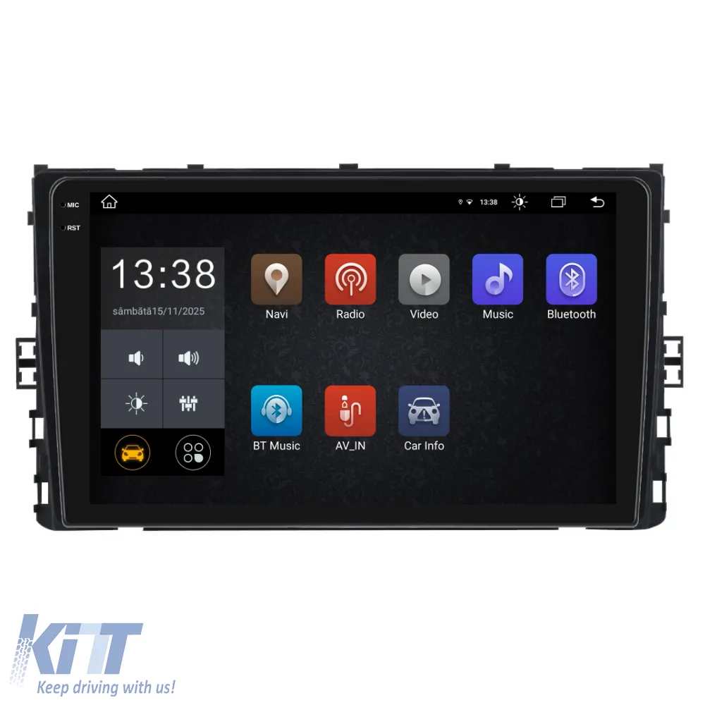 Dedicated Navigation suitable for Volkswagen Amarok (2011 - 2022), 2K, 8Gb RAM, 256Gb Storage, Android Auto, Carplay