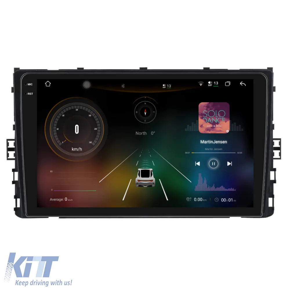 Dedicated Navigation suitable for Volkswagen Taigo 2021+, 2K, 12Gb RAM, 256Gb Storage, Android Auto, Carplay