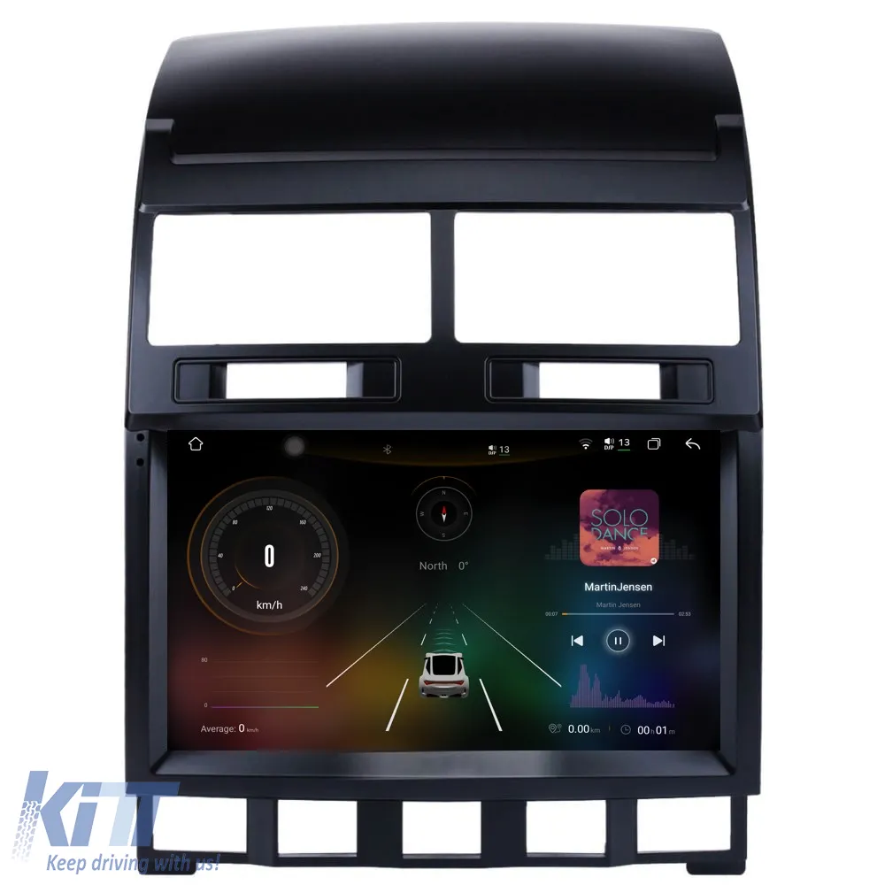Dedicated Navigation suitable for Volkswagen Touareg (2003 - 2010), 2K, 12Gb RAM, 256Gb Storage, Android Auto, Carplay