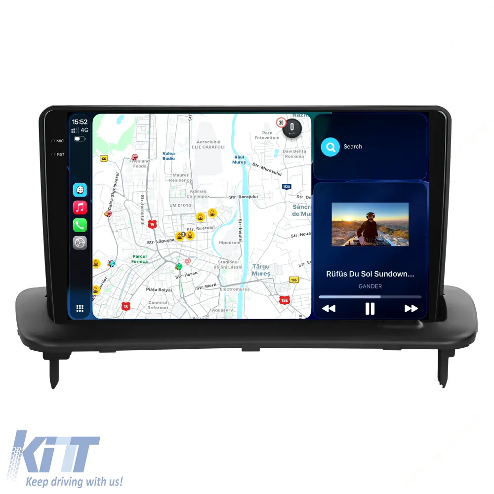 Dedicated Navigation suitable for Volvo S40 (2004 - 2012), 2K, 8Gb RAM, 256Gb Storage, Android Auto, Carplay