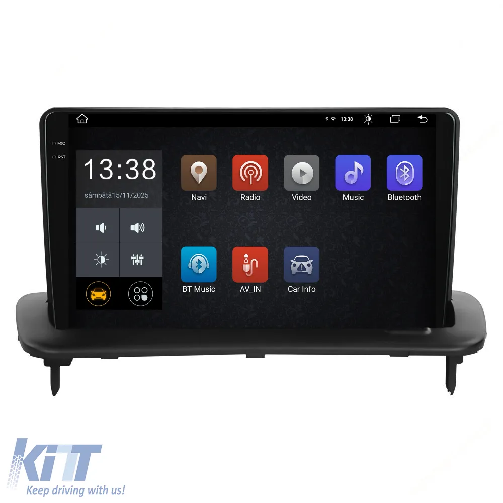 Dedicated Navigation suitable for Volvo S40 (2004 - 2012), 2K, 8Gb RAM, 256Gb Storage, Android Auto, Carplay