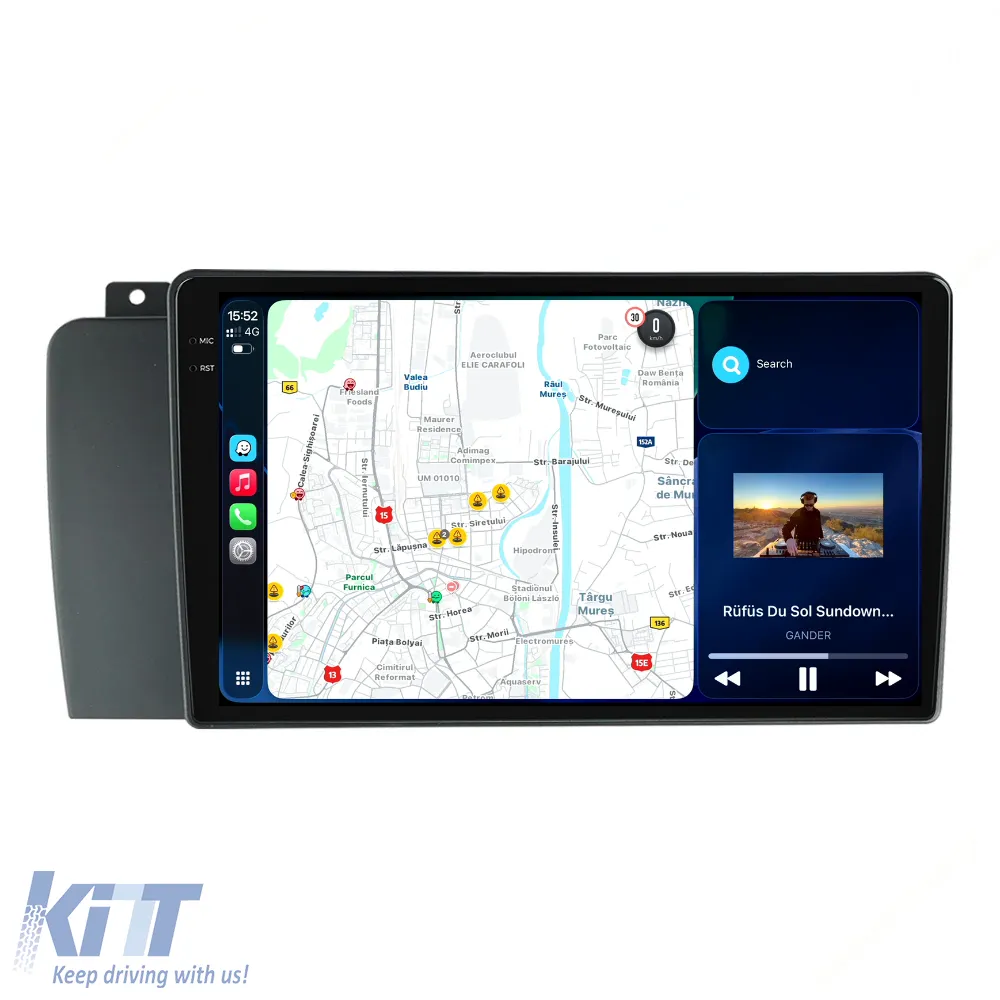 Dedicated Navigation suitable for Volvo S60 (2004 - 2010), 2K, 4GB RAM, 64GB Storage, Android Auto, Carplay
