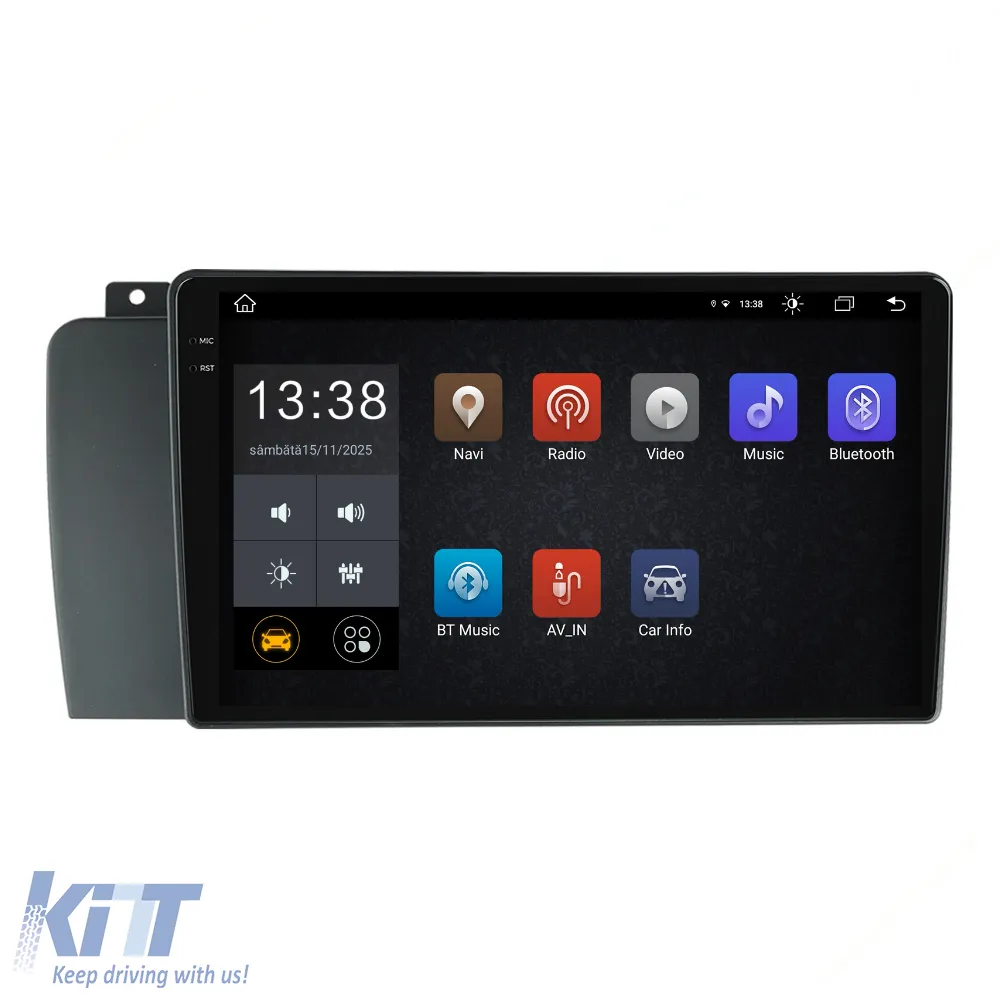 Dedicated Navigation suitable for Volvo S60 (2004 - 2010), 2K, 8Gb RAM, 256Gb Storage, Android Auto, Carplay