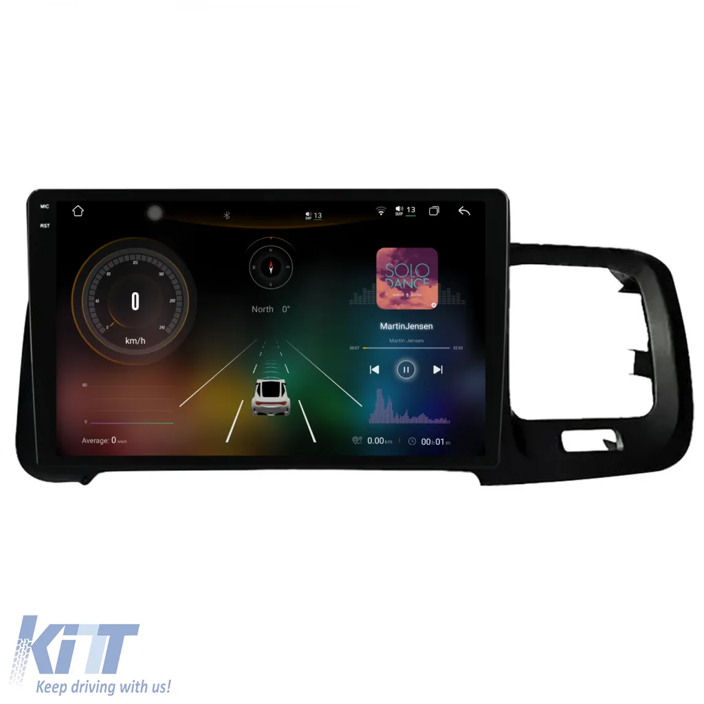 Dedicated Navigation suitable for Volvo S60 (2004 - 2010), 2K, 12Gb RAM, 256Gb Storage, Android Auto, Carplay
