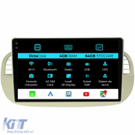 image-28-Dedikált navigáció Fiat 500 (2007 - 2015), 2K, 4Gb RAM, 64Gb tárhely, Android Auto, Carplay