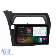 image-14-Dedikált navigáció Honda Civic VII Hatchback (2006-2011) modellhez, 2K, 12GB RAM, 256GB tárhely, Carplay