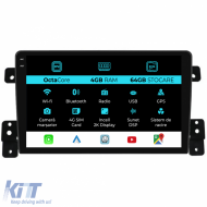 image-12-Dedikált navigáció Suzuki Grand Vitara (2005 - 2015), 2K, 4Gb RAM, 64Gb tárhely, Android Auto, Carplay