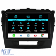 image-0-Dedikált navigáció Suzuki Vitara (2014-2019), 2K, 4GB RAM, 64GB tárhely, Android Auto, Carplay