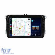 image-22-Dedikált navigáció Volkswagenhez, Quad-Core, 8 col, 4GB RAM, 64GB tárhely, CarPlay és Android Auto