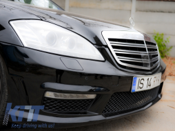 Dedikált Pozíció jelző lámpák DRL LED Mercedes W221 S-osztály AMG (2010-2013) jobb oldal-image-41118