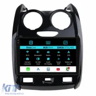 image-0-Dedizierte Navigation geeignet für Dacia Duster (2010 - 2020), 2K, 8Gb RAM, 256Gb Speicher, Android Auto, Carplay