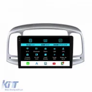 image-18-Dedizierte Navigation geeignet für Hyundai Accent (2005 - 2012), 9 Zoll, 4Gb RAM, 64Gb Speicher, Android Auto, Carplay