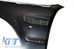 Defensas Guardabarros Aleta para BMW 3 E46 Facelift 01-04 M3 Look LED Señal--image-5995122